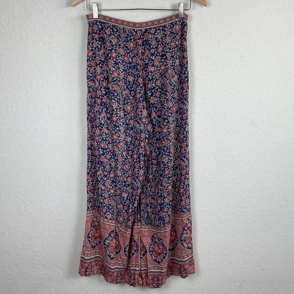 SPELL & THE GYPSY JASMINE PALAZZO PANTS – SIZE M - BOHO FLORAL WIDE LEG FESTIVAL - Picture 9 of 10
